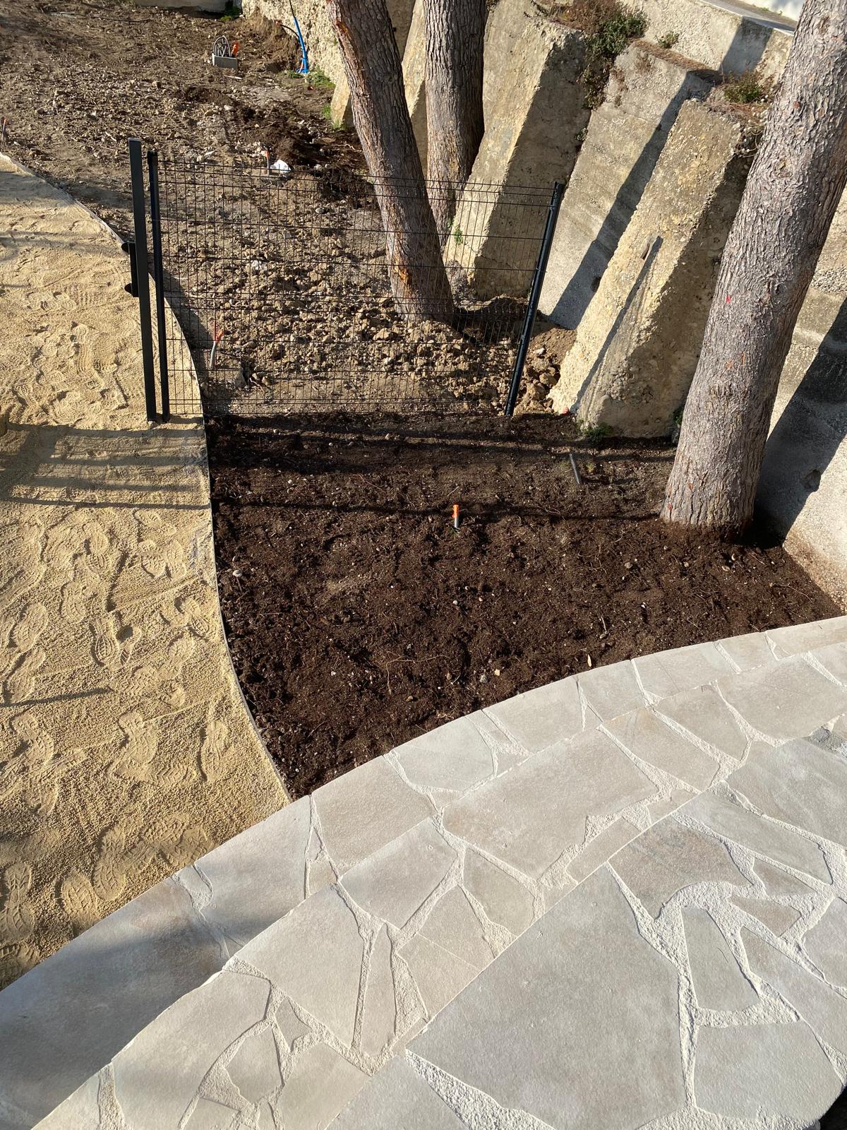 Cantiere edile — lavorazioni in corso