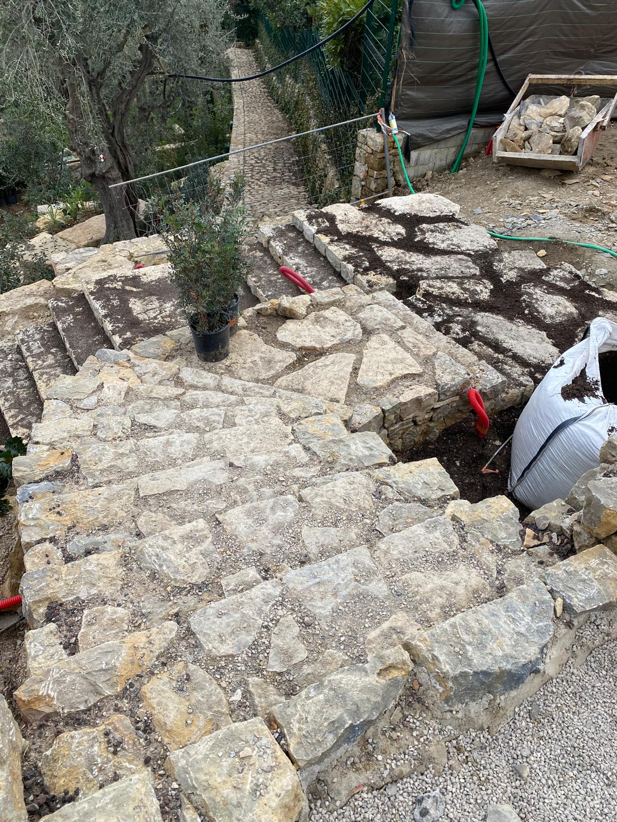 Cantiere villa — Costa Azzurra