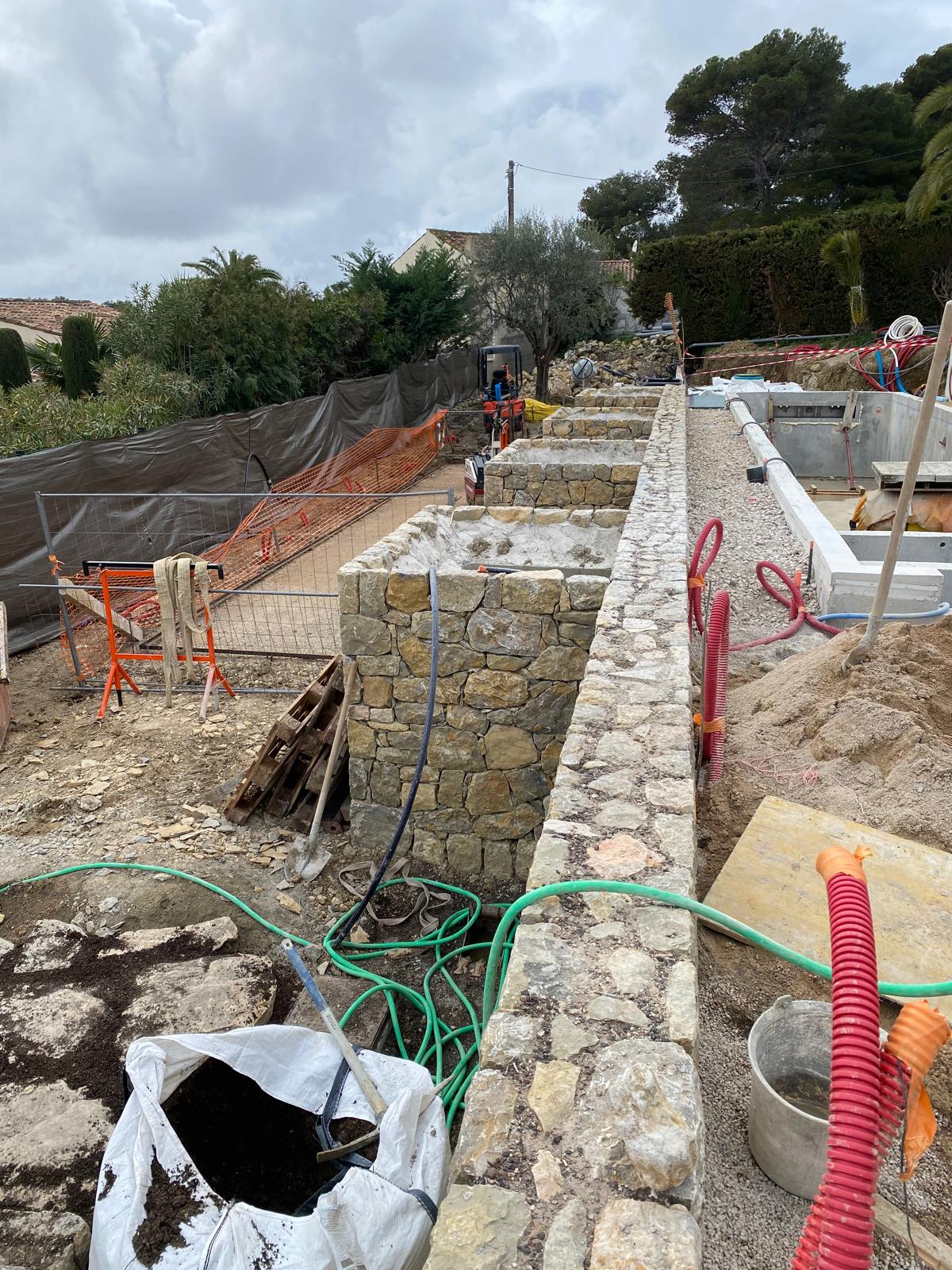 Villa in opera — costruzione riviera